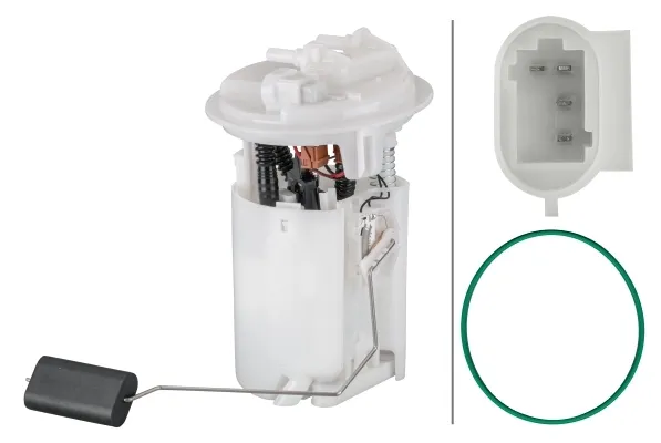 Módulo de bomba de combustível com sensor do nível de combustível 8TF358106881 HELLA