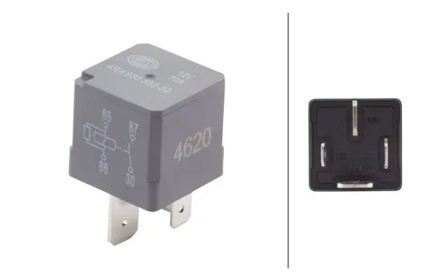 Relê das velas de incandescência 4RA933332531 HELLA