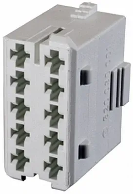 Desengate (ficha) de sensor de desgaste das sapatas do freio 8JD010076002 HELLA