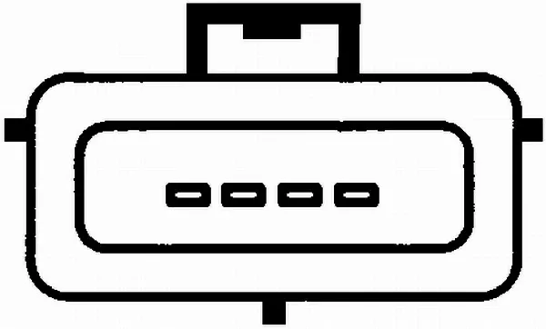 Sensor de fluxo (consumo) de ar, medidor de consumo M.A.F. - (Mass Airflow) Ford Fiesta COURIER
