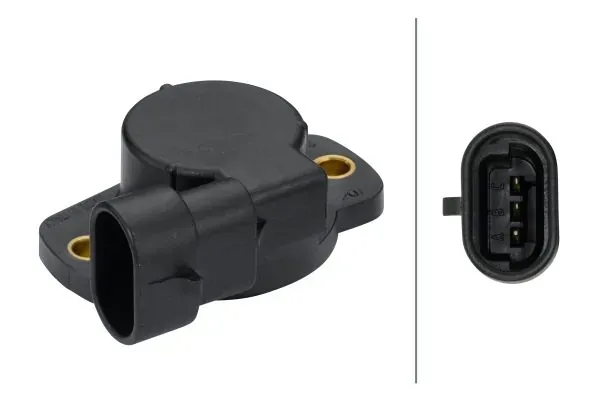 Sensor de posição da válvula de borboleta (potenciômetro) Fiat 500 312