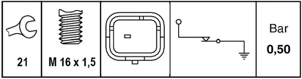 6ZL009600041 HELLA