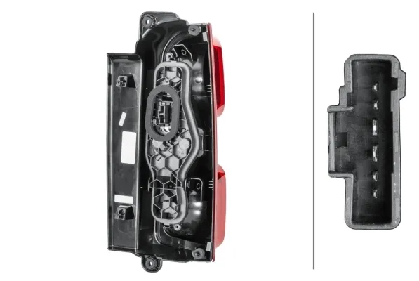 Lanterna traseira esquerda 2SD354845011 HELLA