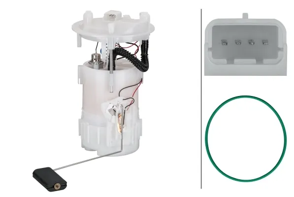 Módulo de bomba de combustível com sensor do nível de combustível 8TF358106851 HELLA