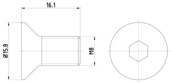 Parafuso do freio de disco Mazda 2 II