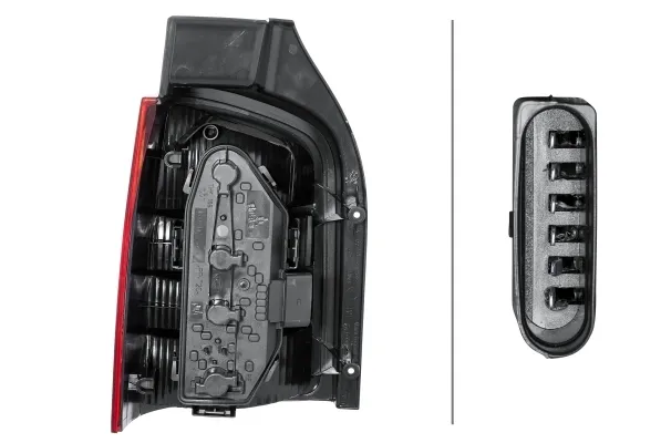 Lanterna traseira direita Volkswagen Multivan T5