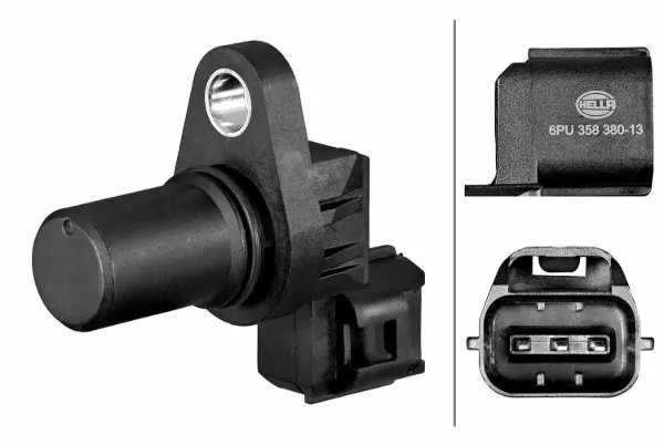 Sensor de velocidade 6PU358380131 HELLA