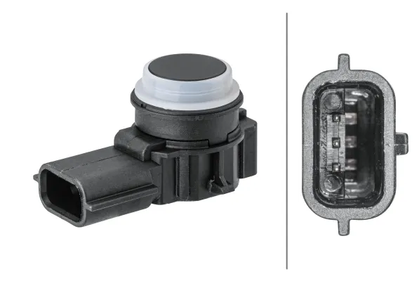 Sensor de sinalização de estacionamento (sensor de estacionamento) dianteiro/traseiro lateral 6PX358141761 HELLA