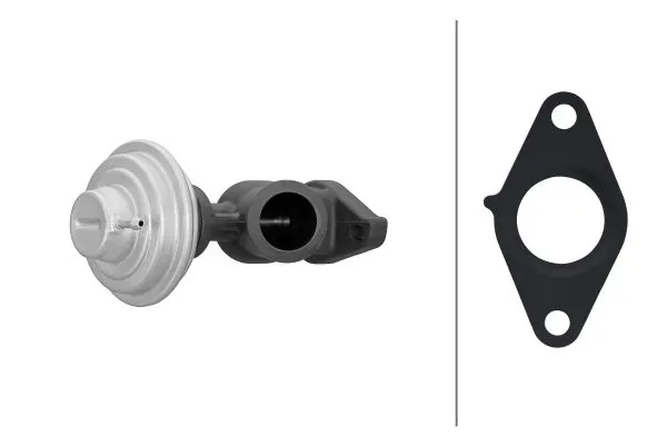 Válvula EGR de recirculação dos gases 6NU014865701 HELLA