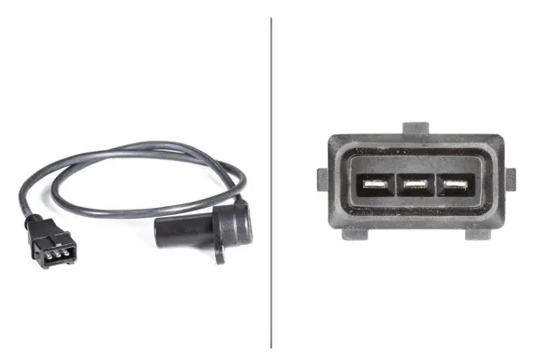 Sensor de posição (de revoluções) de cambota 6PU009146111 HELLA