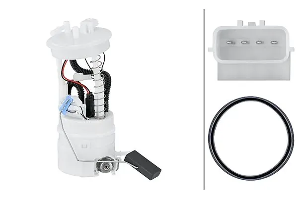 Módulo de bomba de combustível com sensor do nível de combustível Nissan Qashqai I