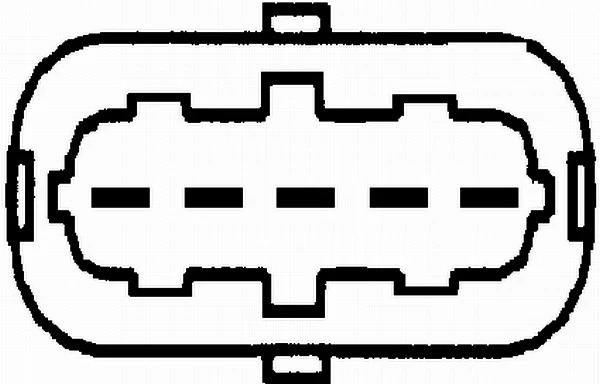 Sensor de fluxo (consumo) de ar, medidor de consumo M.A.F. - (Mass Airflow) para Alfa Romeo 166 (936)