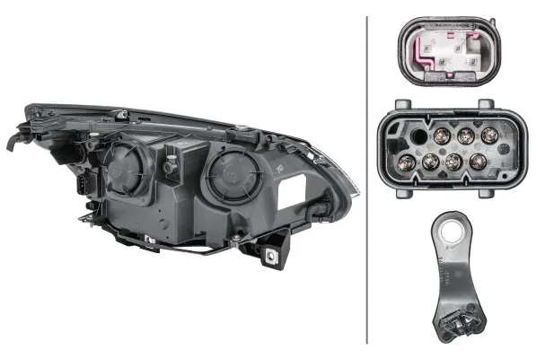 Luz esquerda BMW 5 E60