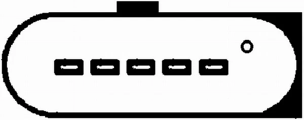 Sensor de fluxo (consumo) de ar, medidor de consumo M.A.F. - (Mass Airflow) para Audi A6 (4BH)