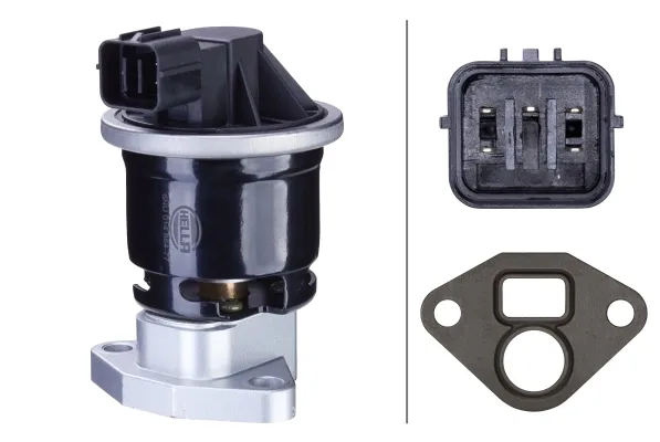 Válvula EGR de recirculação dos gases 6NU014864771 HELLA