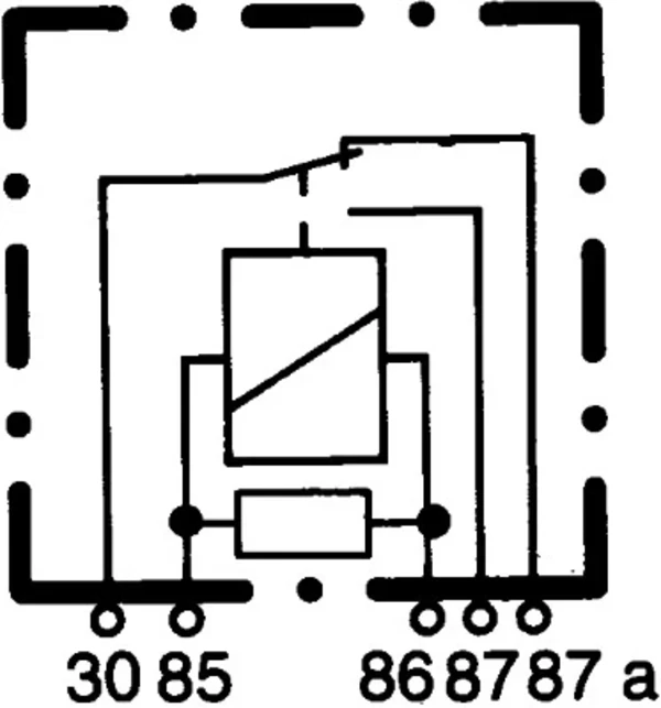 9620725080 Fiat/Alfa/Lancia relê elétrico multifuncional