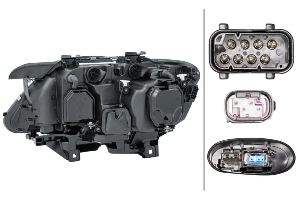 Luz direita BMW 7 E65, E66, E67