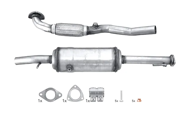 Filtro de partículas do sistema dos gases de escape 8LG366070811 HELLA