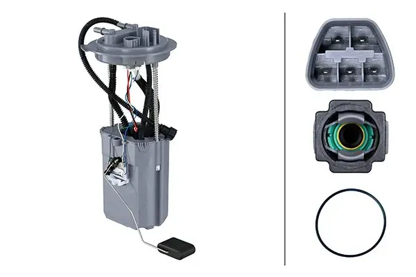Módulo de bomba de combustível com sensor do nível de combustível 8TF358305211 HELLA
