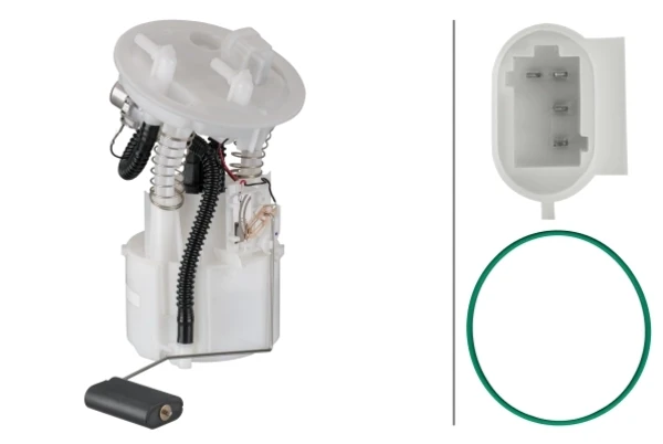 Módulo de bomba de combustível com sensor do nível de combustível para Renault Megane (LA0)