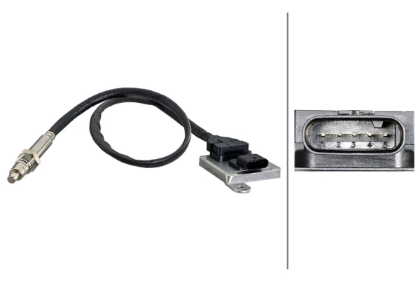 Sensor traseiro de óxidos de nitrogênio NOX на Mercedes Sprinter (906)