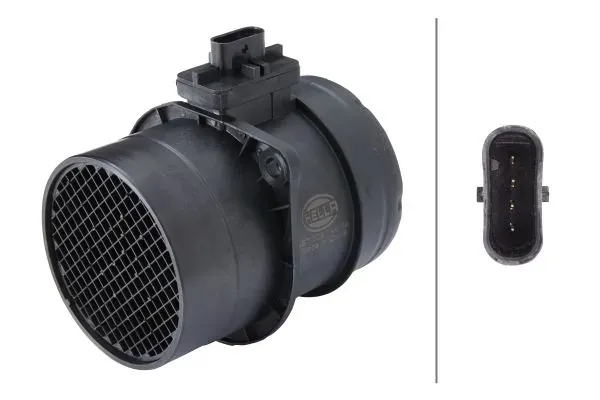 Sensor de fluxo (consumo) de ar, medidor de consumo M.A.F. - (Mass Airflow) 8ET009149441 HELLA