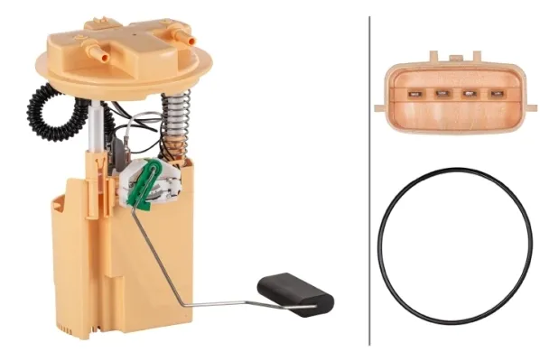 Módulo de bomba de combustível com sensor do nível de combustível 8TF358146831 HELLA