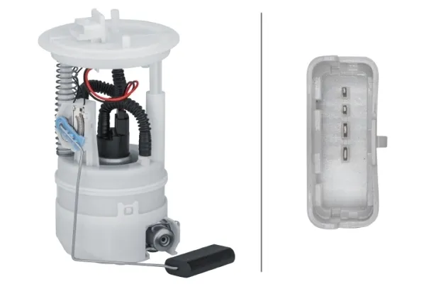 Módulo de bomba de combustível com sensor do nível de combustível Fiat Qubo 225