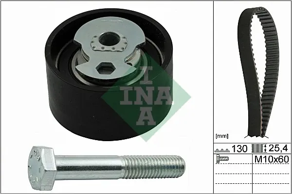 Correia do mecanismo de distribuição de gás, kit 530014310 INA