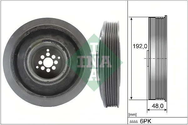 Polia de cambota 544010210 INA