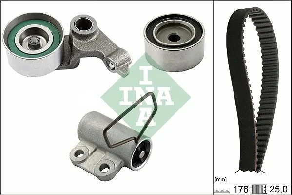 Correia do mecanismo de distribuição de gás, kit 530054310 INA