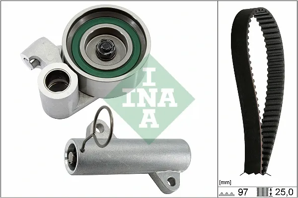Correia do mecanismo de distribuição de gás, kit 530071910 INA