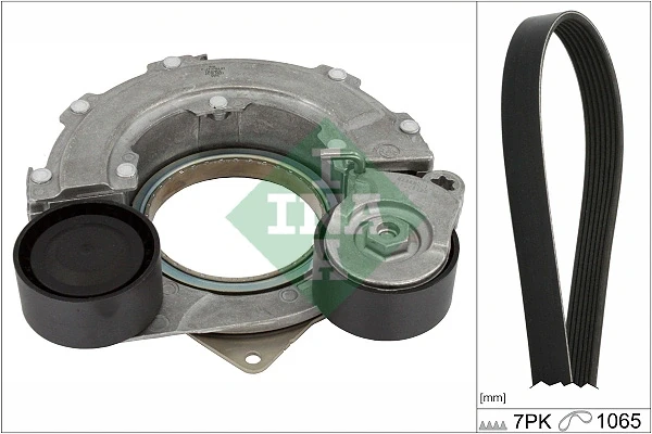 Correia do mecanismo de distribuição de gás, kit para Hyundai Tucson (TL)