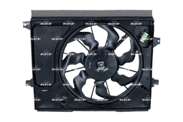 Ventilador elétrico de esfriamento montado (motor + roda de aletas) KIA Soul I