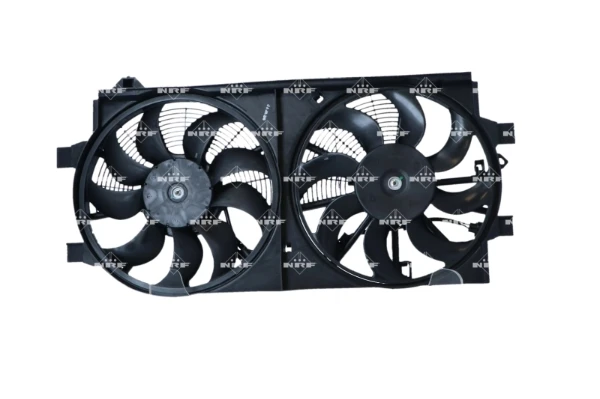 Ventilador elétrico de esfriamento montado (motor + roda de aletas) para Infiniti FX (S51)