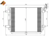 Radiador de aparelho de ar condicionado Volkswagen Tiguan 1 5N1, 5N2