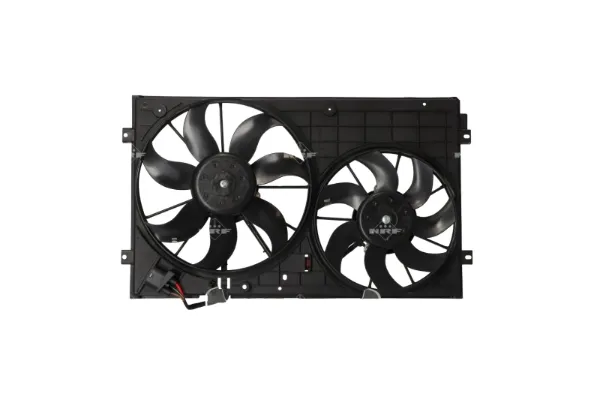 Difusor do radiador de esfriamento, montado com motor e roda de aletas 47394 NRF