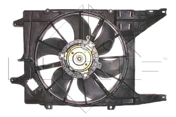 Difusor do radiador de esfriamento, montado com motor e roda de aletas 47367 NRF