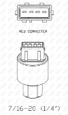 Sensor de pressão absoluta de aparelho de ar condicionado Peugeot 405 2 4B