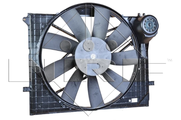 Ventilador elétrico de esfriamento montado (motor + roda de aletas) на Mercedes S (W220)