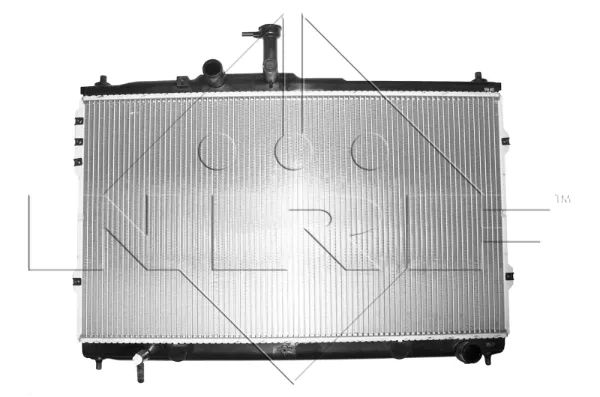 Radiador de esfriamento de motor 58409 NRF