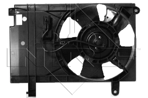 Difusor do radiador de esfriamento, montado com motor e roda de aletas 47471 NRF
