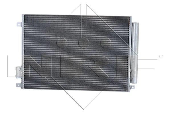 Radiador de aparelho de ar condicionado para Fiat 500  312