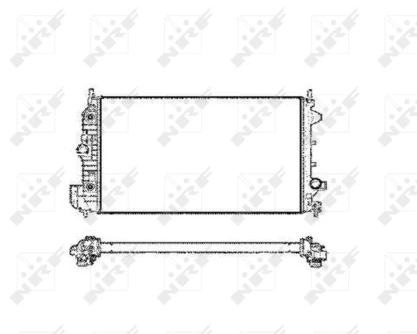 51770420 Fiat/Alfa/Lancia radiador de esfriamento de motor