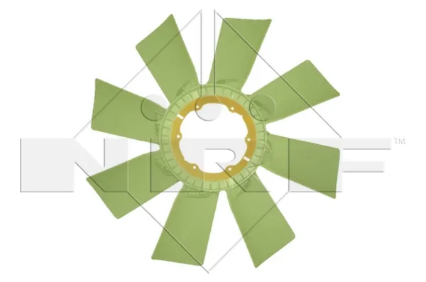 Ventilador (roda de aletas) do radiador de esfriamento 49839 NRF