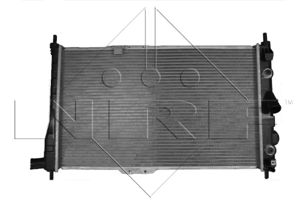 Radiador de esfriamento de motor 52056 NRF