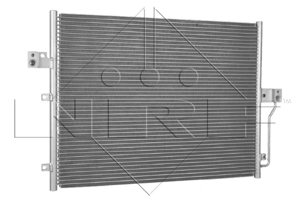 Radiador de aparelho de ar condicionado para SsangYong Actyon 