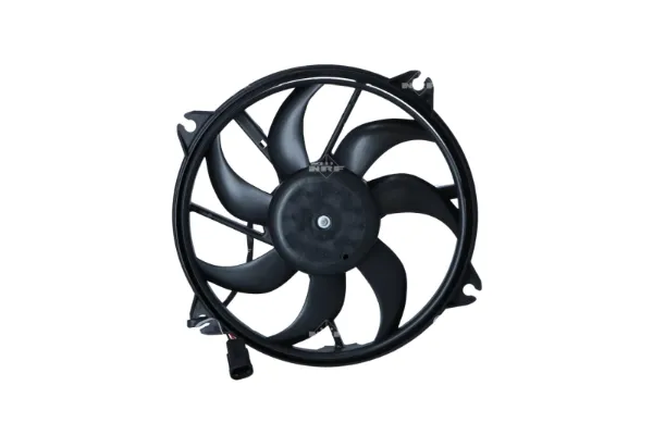 Ventilador elétrico de esfriamento montado (motor + roda de aletas) esquerdo Citroen C8 EA, EB