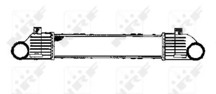 Radiador de intercooler Mercedes S W220
