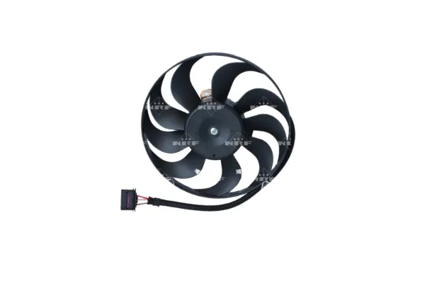 Ventilador elétrico de esfriamento montado (motor + roda de aletas) direito 47398 NRF